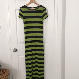 Michael Kors Double Slit Maxi Dress